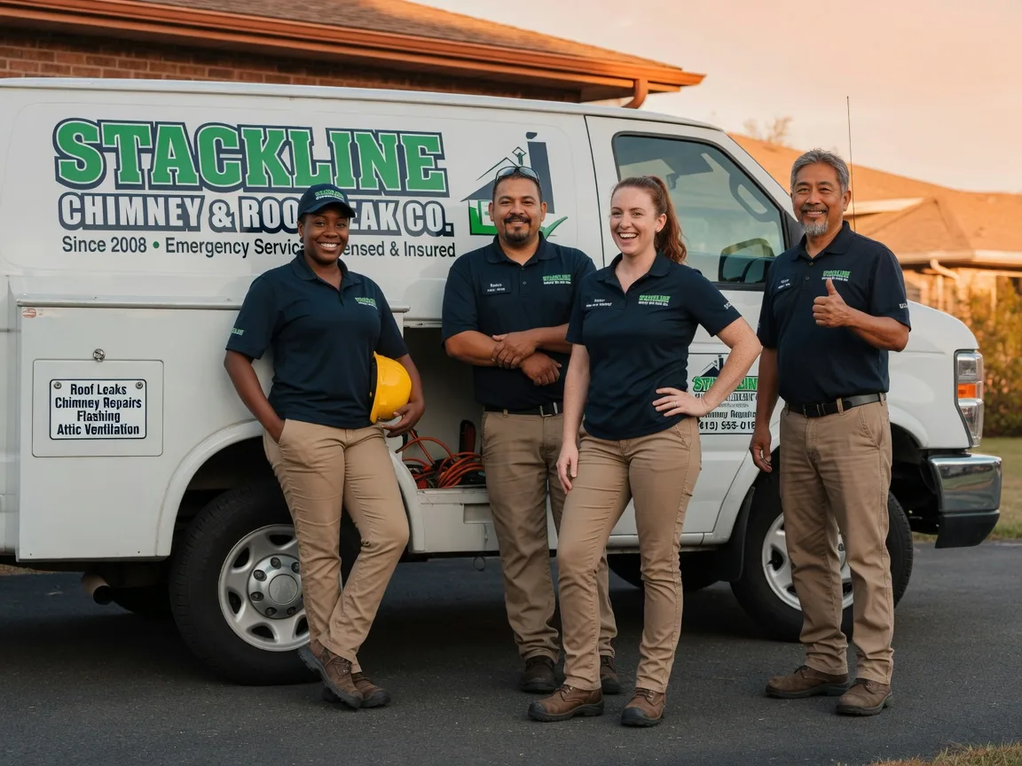 Chimney flashing repair company in Schwertner, TX